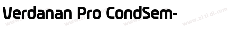 Verdanan Pro CondSem字体转换 Verdanan Pro CondSem字体转换